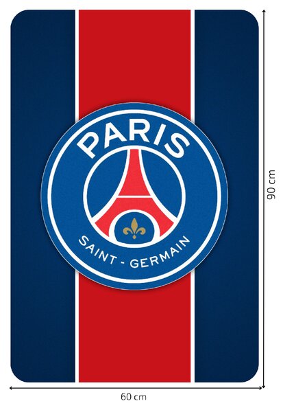 60x90cm Paris Saint-Germain FC - textilná nálepka na stenu