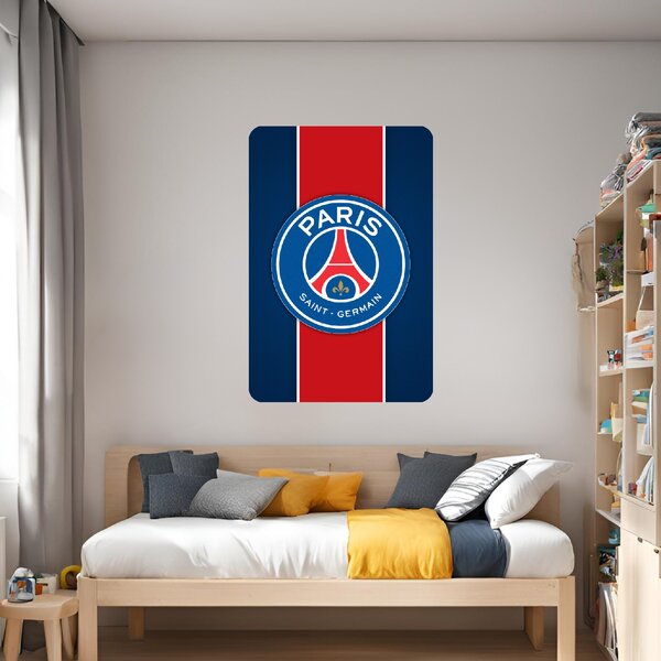 60x90cm Paris Saint-Germain FC - textilná nálepka na stenu