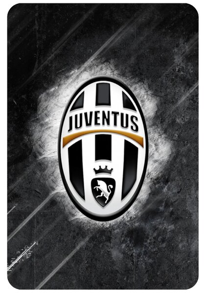 60x90cm Juventus FC - textilná nálepka na stenu