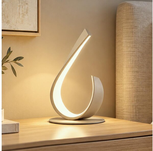 ONLI - LED Stolná lampa MATISSE LED/12W/230V 28 cm béžová
