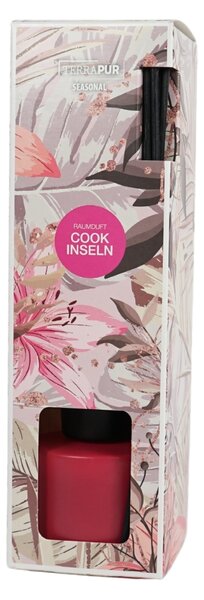 Tyčinkový aróma difuzér SEASONAL COOK ISLANDS 100 ml