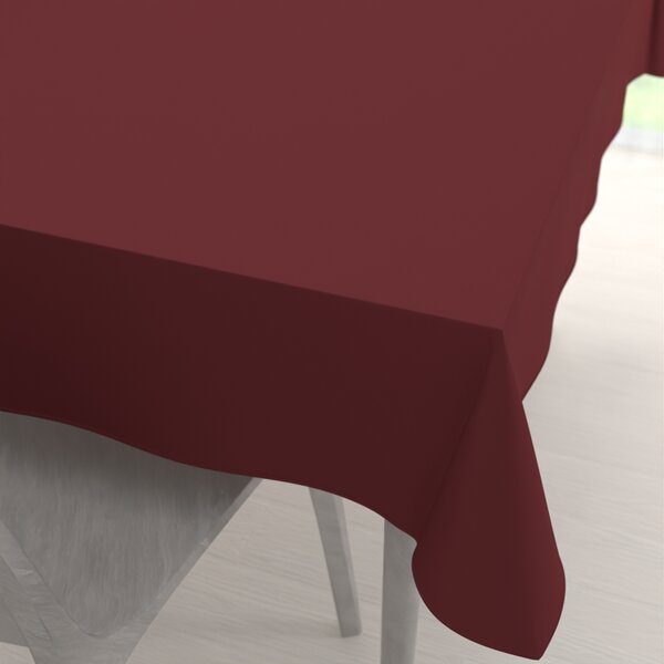 Biante Teflónový obdĺžnikový obrus TF-095 Vínovo červený bez vzoru 60x100 cm