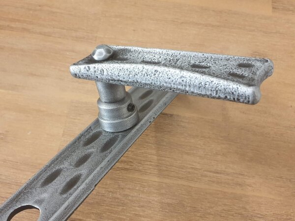 GALBUSERA Kovaná kľučka model 1040 - BB, 72 mm, antická čierna