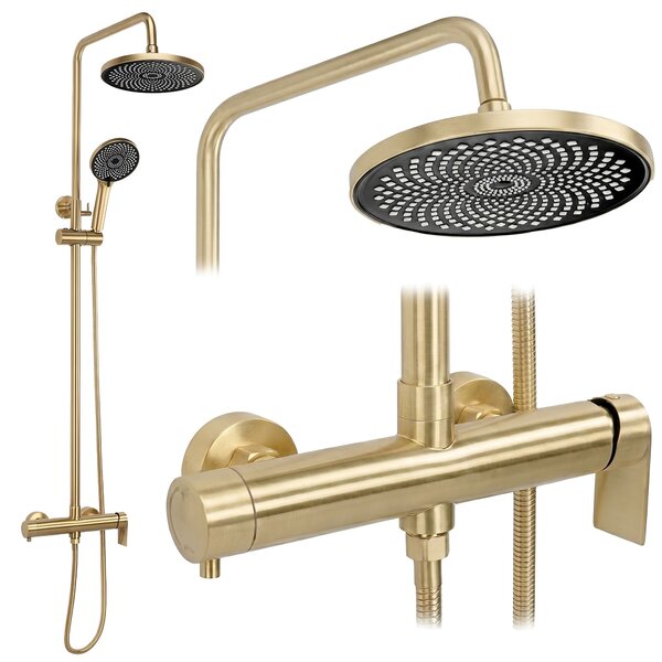 Sprchový set Rea Hunter Brush Gold