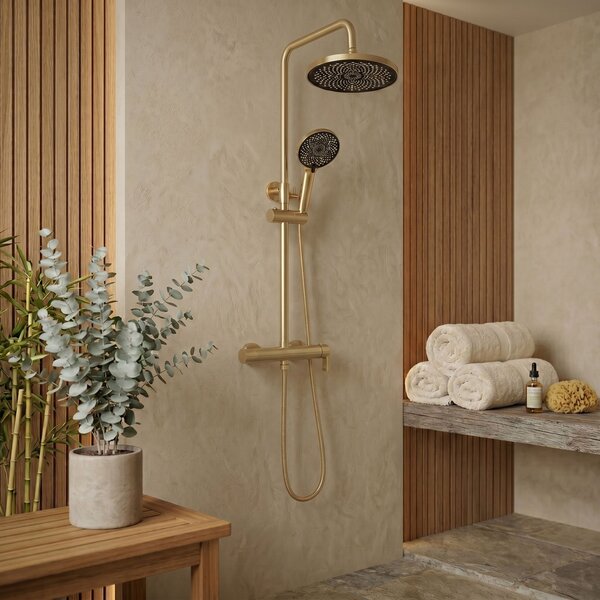 Sprchový set Rea Hunter Brush Gold