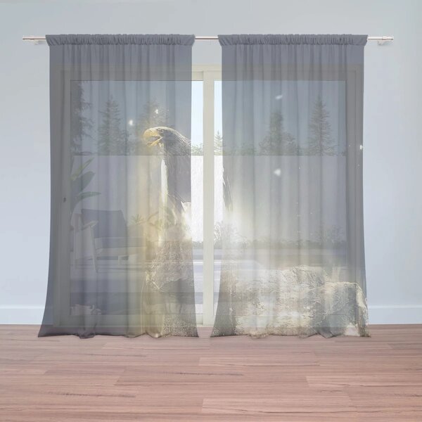 Sablio Záclony Orol: 2ks 150x250cm