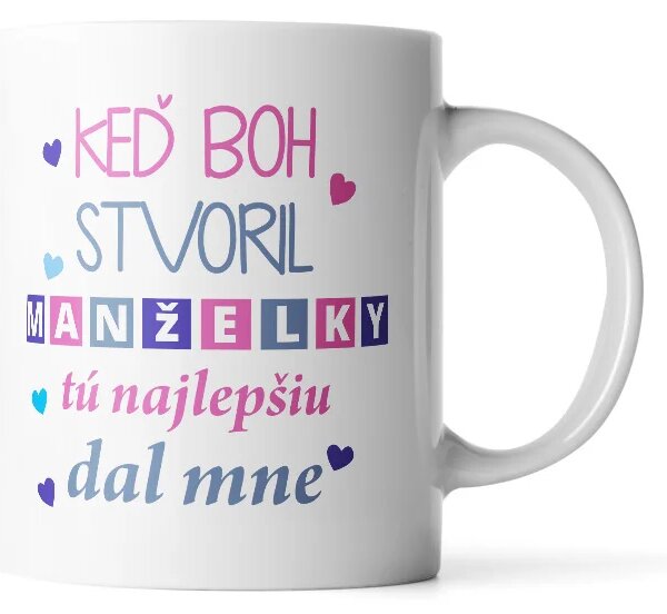 Sablio Hrnček Keď Boh stvoril manželky - 330 ml - standard