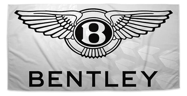 Sablio Uterák Bentley na bielej - 30x50 cm
