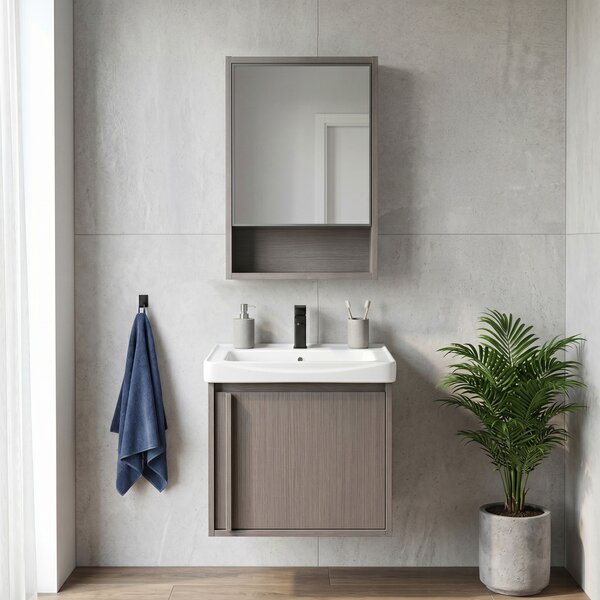 Súprava kúpeľňového nábytku s umývadlom Gama T25023 KJM 50CM