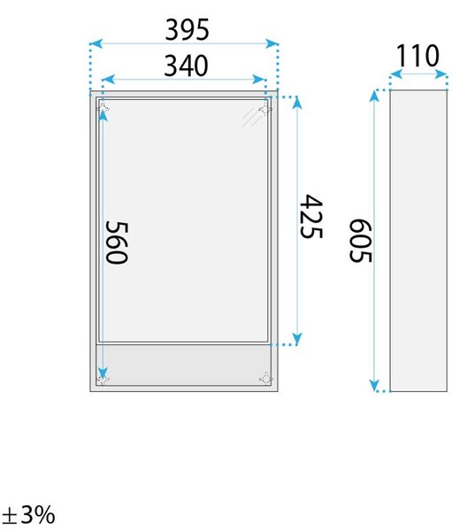 Súprava kúpeľňového nábytku s umývadlom Gama T25023 KJM 50CM