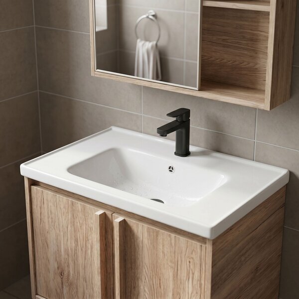 Súprava kúpeľňového nábytku s umývadlom Gama T25023 QHM 60CM
