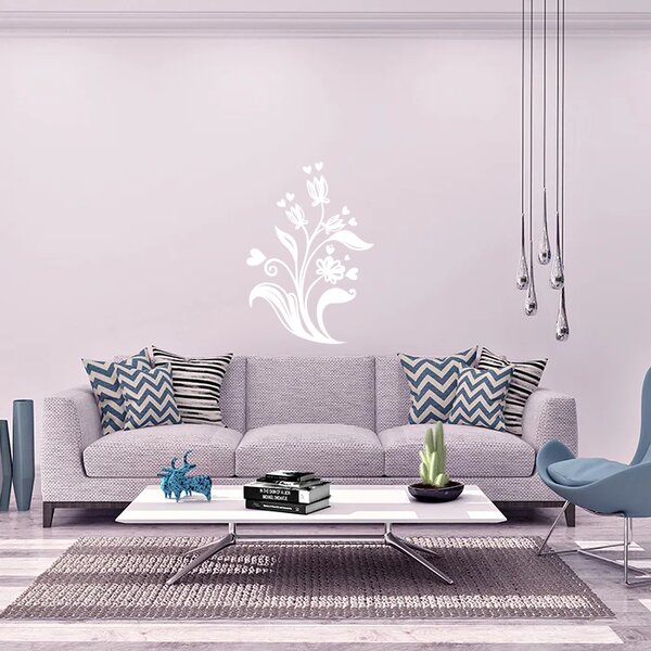 Sablio Samolepka na stenu: Ornament 2 - 42x60 cm
