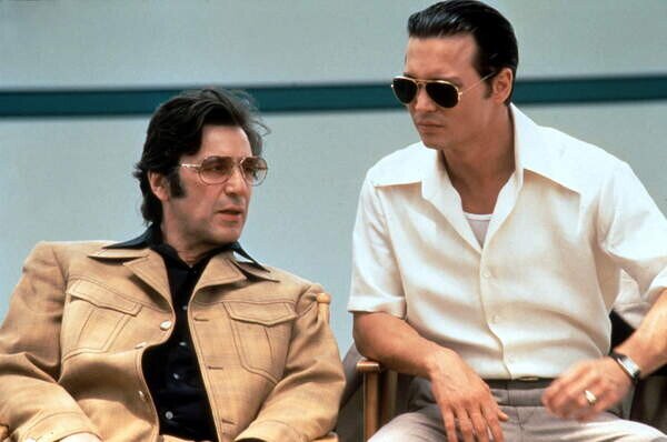 Fotografia Al Pacino And Johnny Depp, Donnie Brasco 1997 Directed By Mike Newell