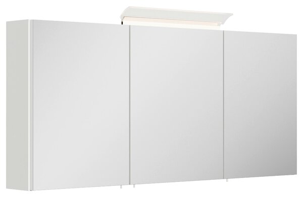 ZRKADLOVÁ SKRINKA, biela s vysokým leskom, 140/62/17 cm MID.YOU - Kúpeľňové skrinky, Online Only