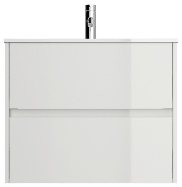 SKRINKA S UMÝVADLOM, biela s vysokým leskom, biela s vysokým leskom, 71/58,7/46,5 cm MID.YOU - Kúpeľňové skrinky, Online Only