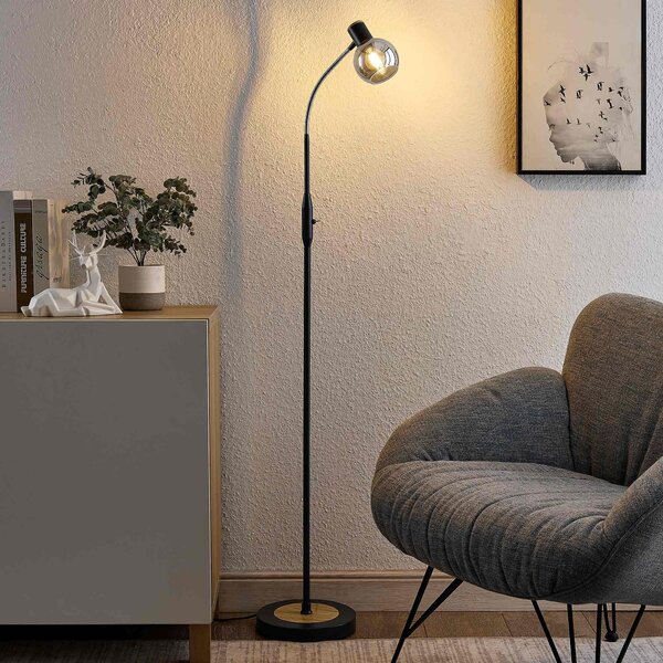 STOJACIA LAMPA, 23/146 cm Novel - Interiérové svietidlá