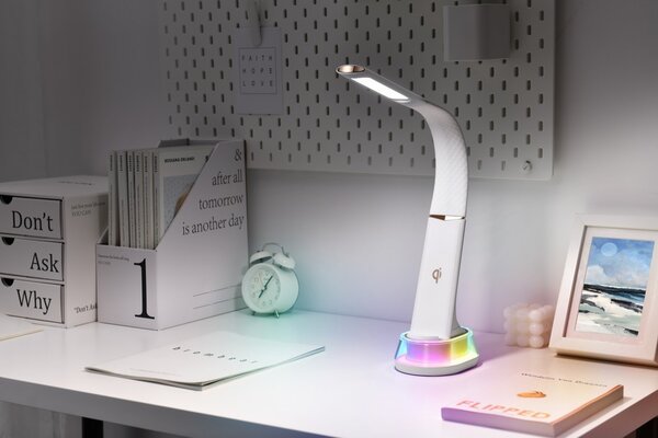 Immax 08974L LED stolná lampička CORELLA | 7W integrovaný LED zdroj | 450lm | 3000+RGBWK