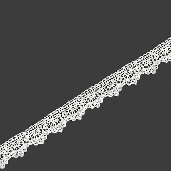 Čipka biela - 70203 šírka 30 mm , metráž