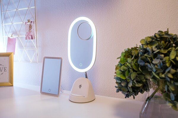 Immax 08970L LED stolná lampička FACE | 4W integrovaný LED zdroj | 70lm | 4000-5500K