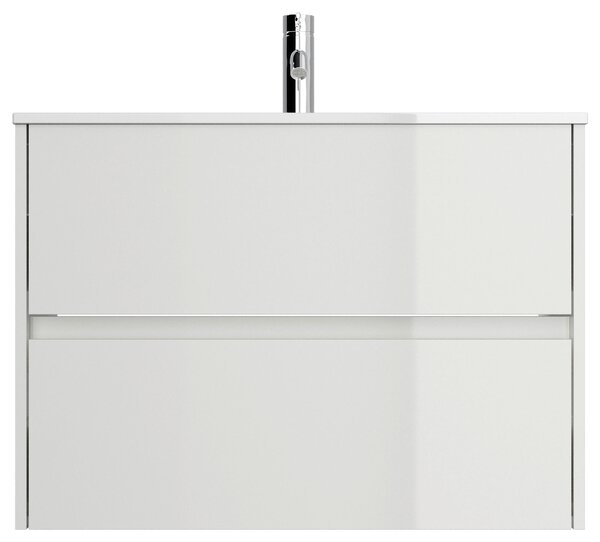 SKRINKA S UMÝVADLOM, biela s vysokým leskom, biela s vysokým leskom, 81/58,7/46,5 cm MID.YOU - Kúpeľňové skrinky, Online Only