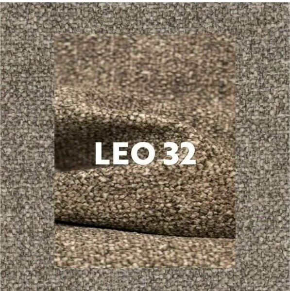 Signal MANGO LEO jedálenská stolička KAŠMIR/LEO 32 TMAVO BEŽOVA