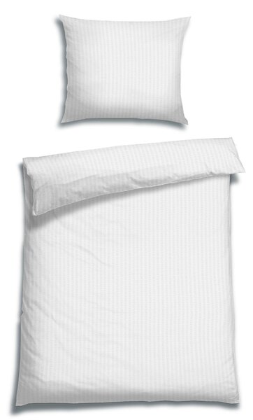 POSTEĽNÁ BIELIZEŇ, seersucker, biela, 140/200 cm Florella - Obliečky & plachty