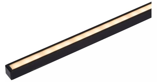 Lucide 12201/60/30 LED nástenná lampa Mizar 1x6W | 2700K | 270lm | IP44 - čierna