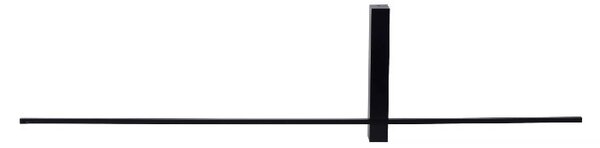 Lucide 12200/90/30 LED nástenná lampa Segin 1x6W | 415ml | 2700K - čierna