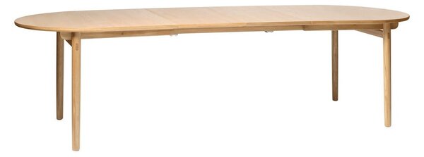 Rozkladací jedálenský stôl v dekore duba 100x190 cm Carno – Unique Furniture