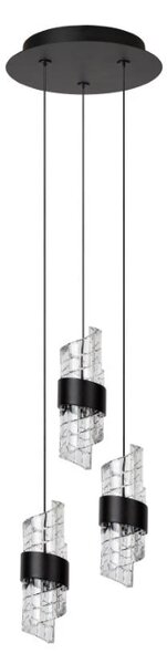 Lucide L134962130 LED závesné stropné svietidlo KLIGANDE | 3x8W integrovaný LED zdroj | 3x600lm | 2700K