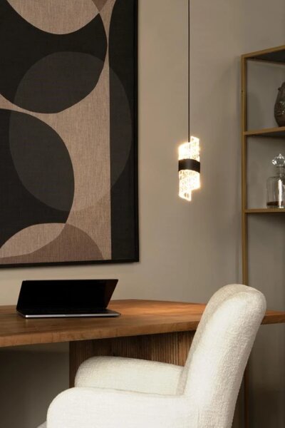 Lucide L134960730 LED závesné stropné svietidlo KLIGANDE | 9W integrovaný LED zdroj | 700lm | 2700K