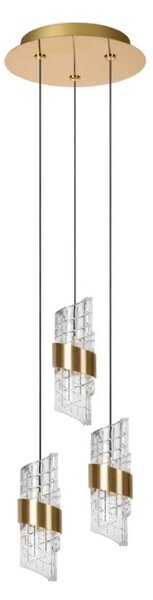 Lucide L134962102 LED závesné stropné svietidlo KLIGANDE | 3x8W integrovaný LED zdroj | 3x600lm | 2700K