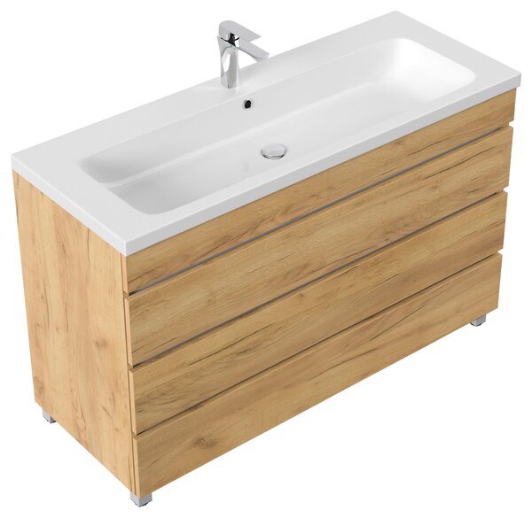 SKRINKA S UMÝVADLOM, farba duba, farba duba, 120 cm MID.YOU - Kúpeľňové skrinky, Online Only