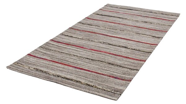 PLOCHO TKANÝ KOBEREC, 80/150 cm prírodná farba, červená Kayoom - Online Only bytové doplnky, Online Only