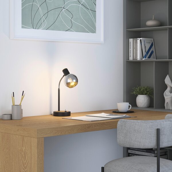 STOLNÁ LAMPA, E14, 12/38 cm Novel - Interiérové svietidlá