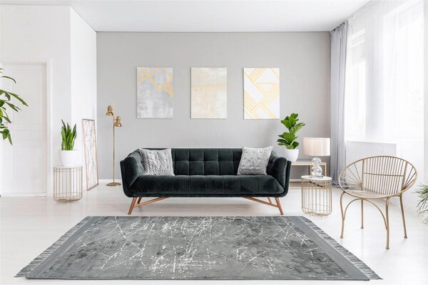 PLOCHO TKANÝ KOBEREC, 120/170 cm sivá Kayoom - Online Only bytové doplnky, Online Only