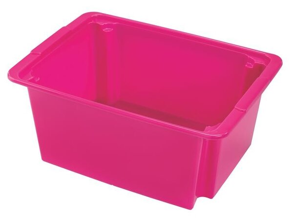 Plastový úložný box HEIDRUN Mania 14l MIX farieb