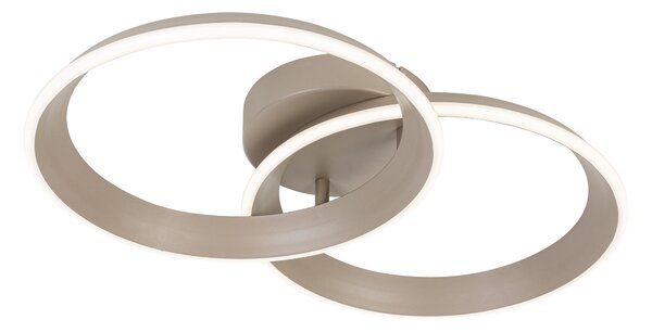 STROPNÉ LED SVIETIDLO, 53,5/33/9,3 cm Dieter Knoll - Interiérové svietidlá