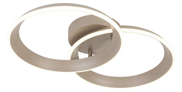 STROPNÉ LED SVIETIDLO, 53,5/33/9,3 cm Dieter Knoll - Interiérové svietidlá