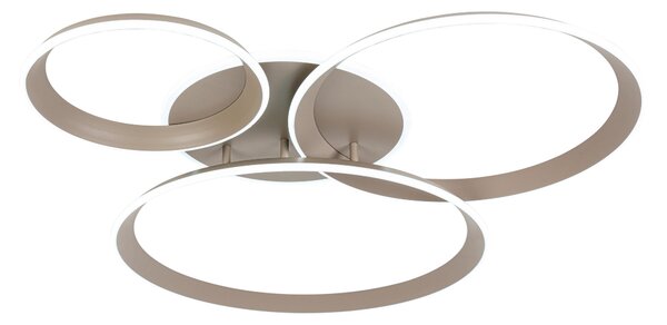 STROPNÉ LED SVIETIDLO, 96/84/10 cm Dieter Knoll - Interiérové svietidlá