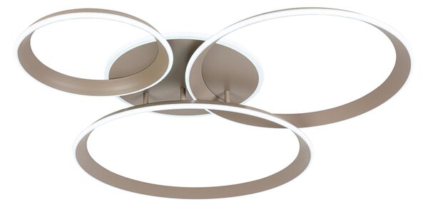 STROPNÉ LED SVIETIDLO, 96/84/10 cm Dieter Knoll - Interiérové svietidlá