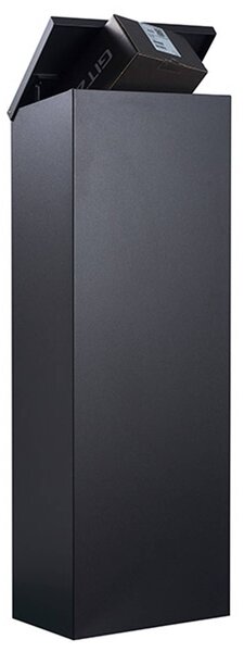 Podlahová poštová schránka Allux 600S-B čierna