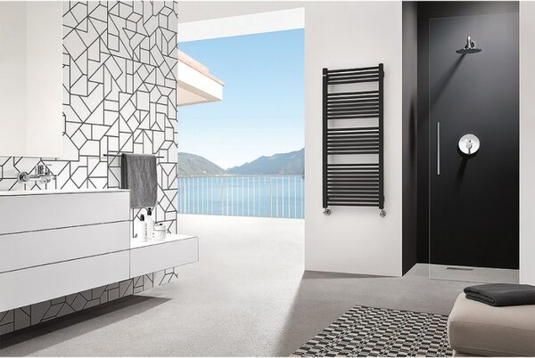 Dizajnový radiátor kúpeľňový RECTA ARE 1200 x 450, 498W