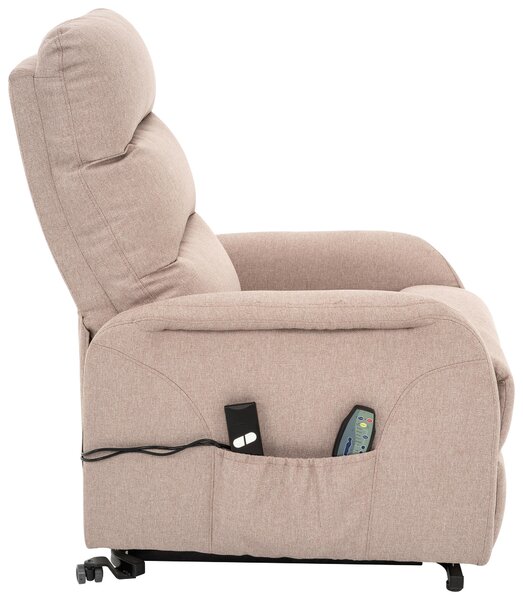 RELAXAČNÉ KRESLO, textil, piesková Livetastic - Online Only obývacie izby, Online Only