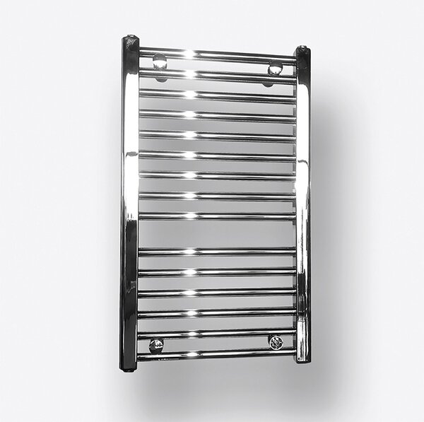 Kúpeľňový radiátor rovný Stelrad Ibiza 420 x 700, rebríkový, chróm, Ibiza420x700CH