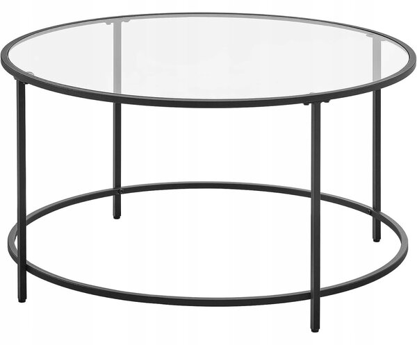 Prehouse Okrúhly sklenený konferenčný stolík - LGT021B01