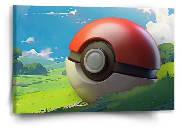 Sablio Obraz Pokemon ball Krajina - 60x40 cm