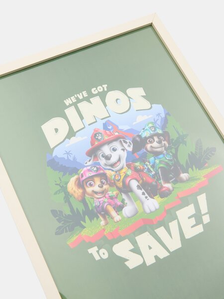 Sinsay - Plagát v ráme PAW Patrol Dino Movie - viacfarebná