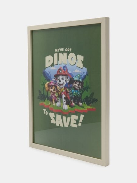 Sinsay - Plagát v ráme PAW Patrol Dino Movie - viacfarebná