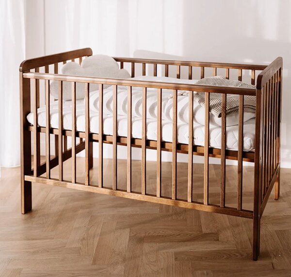 WO Safe Dreams Detská postieľka Classic Cot Vintage 120x60